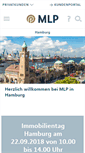 Mobile Screenshot of mlp-hamburg.de